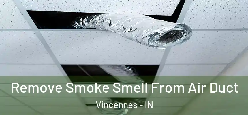  Remove Smoke Smell From Air Duct Vincennes - IN